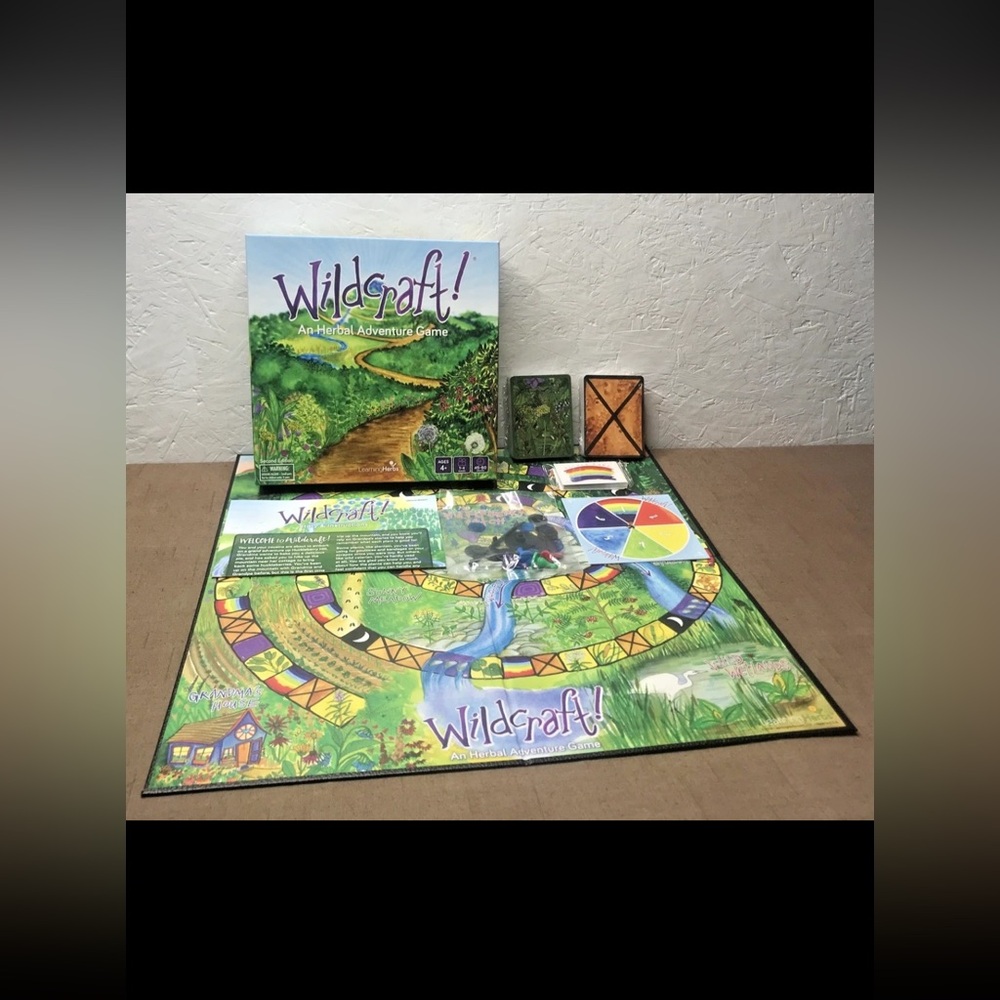 New Open Box Wildcraft! An Herbal Adventure Game Contents Sealed Made in USA